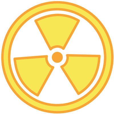 Radioactive Warning clipart