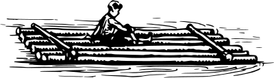 Raft clipart