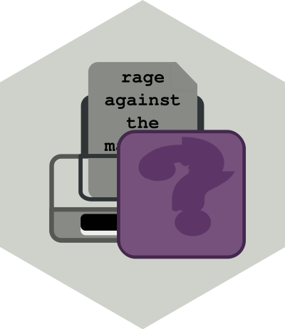 Rage Against the Printer Machine icon clipart
