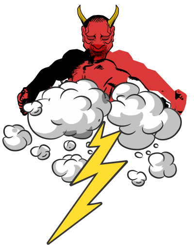 Raijin Thunder clipart