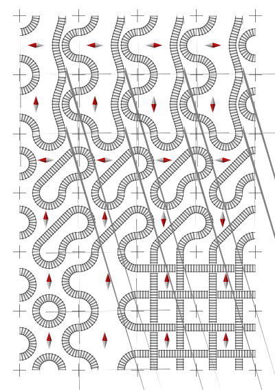Railroad board game (1/4) clipart