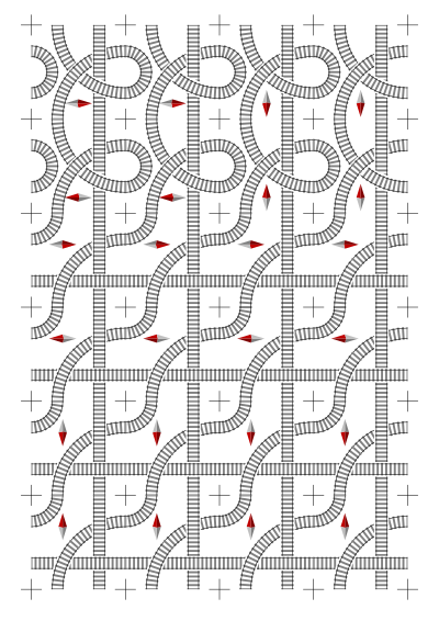 Railroad board game (2/4) clipart