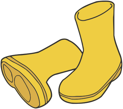 Rain Boots clipart