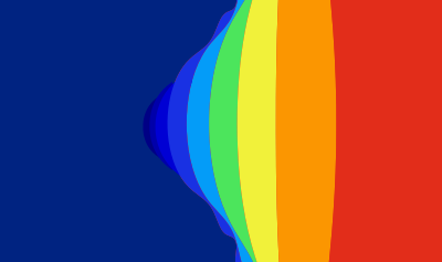 Rainbow abstract background 1 clipart