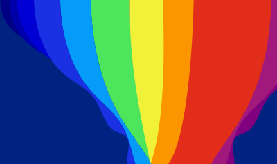 Rainbow abstract background 2 clipart