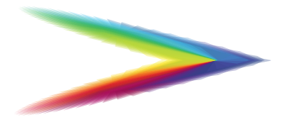 Rainbow Arrow clipart