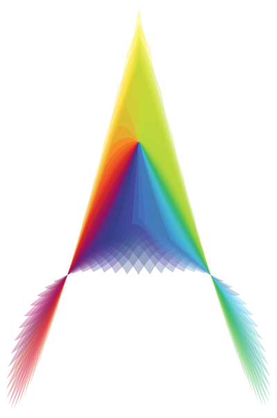 Rainbow Arwing clipart