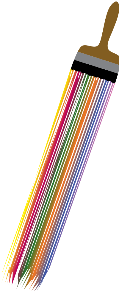 Rainbow Brush - Remix clipart