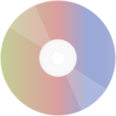Rainbow CD clipart