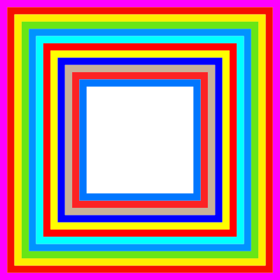 Rainbow Frame clipart