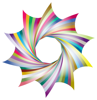 Rainbow Frame Prismatic 2 clipart