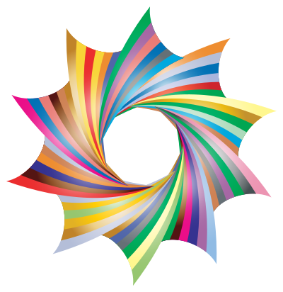 Rainbow Frame Prismatic clipart