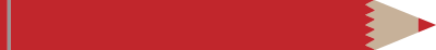 Red pencil clipart