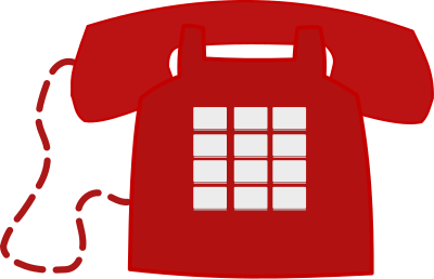 Red Phone clipart