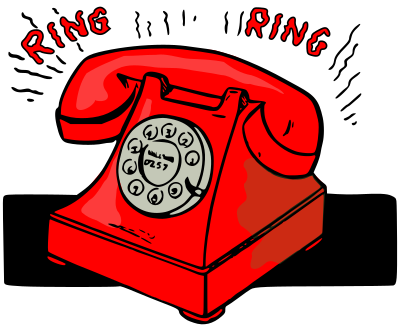 Red Phone clipart