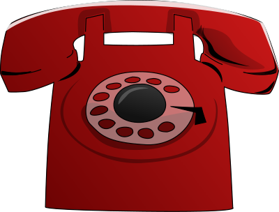 Red Phone clipart