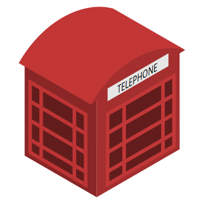 Red Phone Box clipart