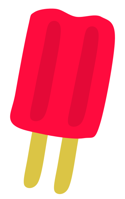 Red Popsicle clipart