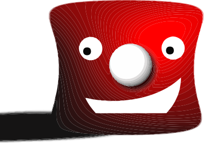 Red puppet clipart