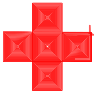 Red Pyramids (illusion) clipart