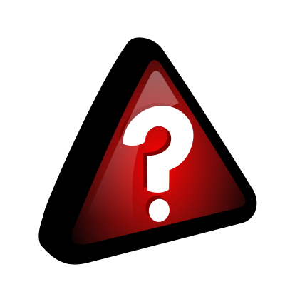 Red - Query Icon clipart