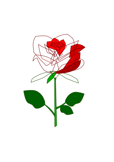 Red Rose clipart