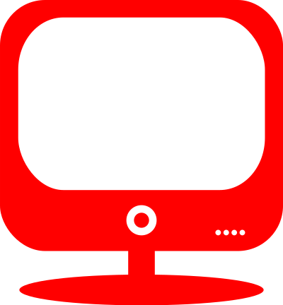 Red Screen clipart