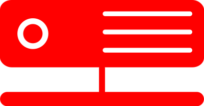 Red Server clipart