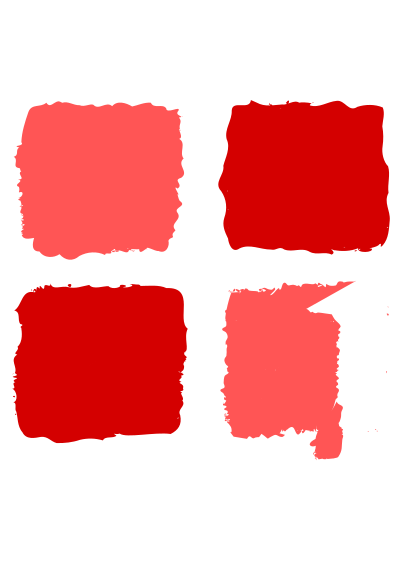 Red squares 1 clipart