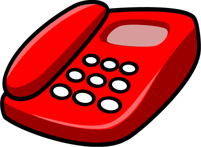 Red telephone mimooh 01 clipart
