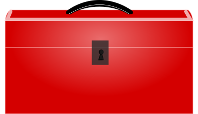 Red Toolbox clipart