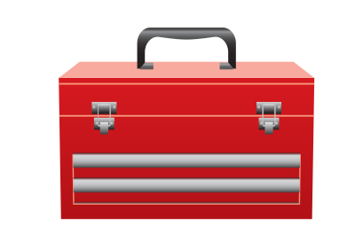 Red Toolbox clipart