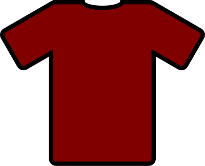 Red tshirt clipart