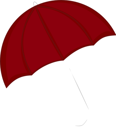 Red Umbrella clipart