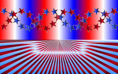 Red White Blue Background clipart