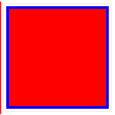 Red White Blue Frame 2 clipart
