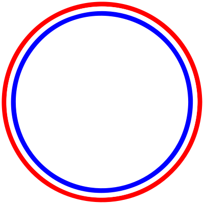 Red White Blue Frame clipart