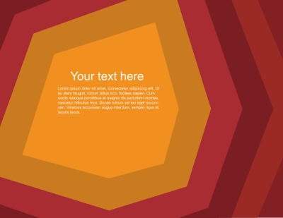 Red yellow background with text clipart