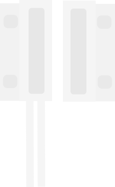 Reed switch (door sensor) clipart