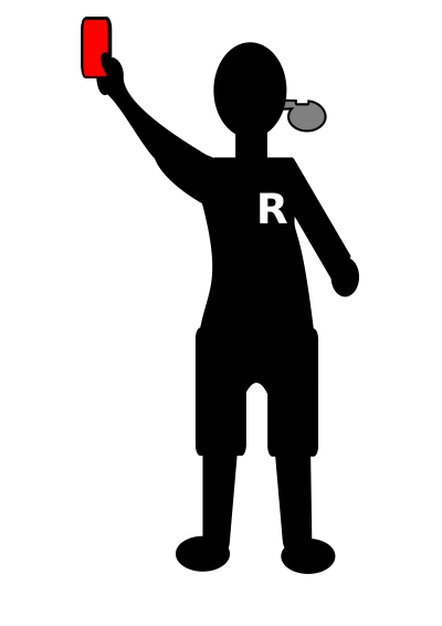 Referee clipart