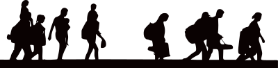 Refugees clipart