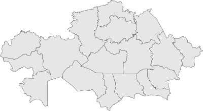 Regions of Kazakhstan (since 2022) clipart