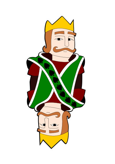 Rei de ouros clipart