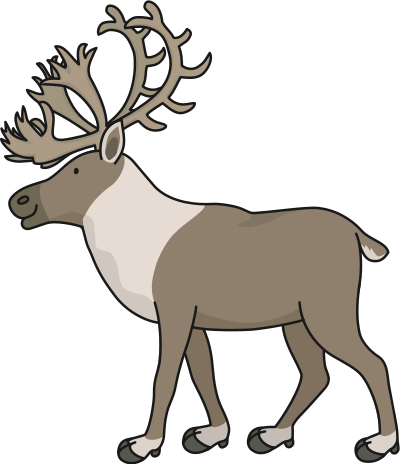 Reindeer (#3) clipart
