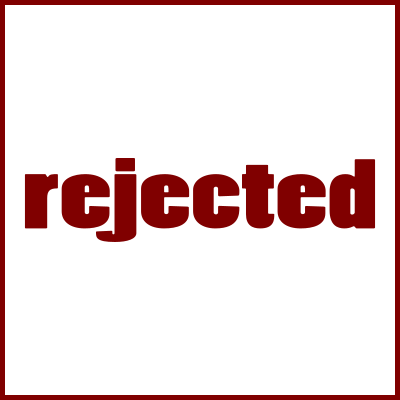 Rejected clipart