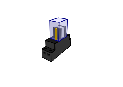 Rele 3d clipart