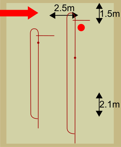 Relieved-face crater (bottom) clipart