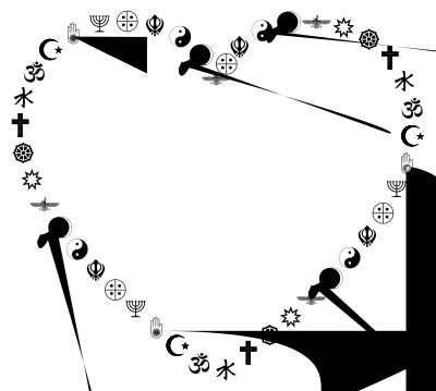 Religious Heart clipart