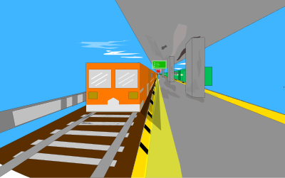 Remix 4 (Train Station) clipart