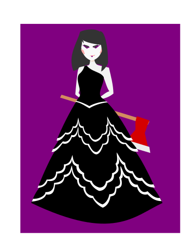 Remix Party Dress (with axe) clipart